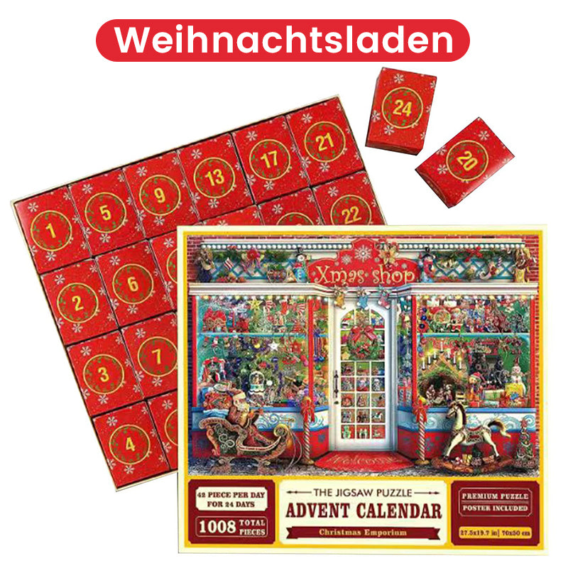 Weihnachts-Puzzlebox