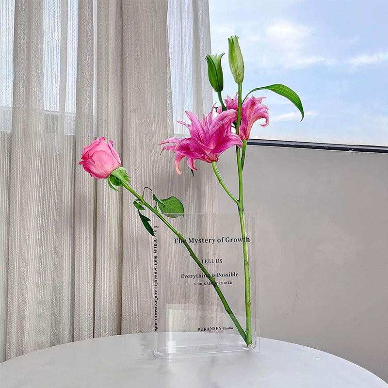 🌷Buchförmige Vase aus Acryl🌷