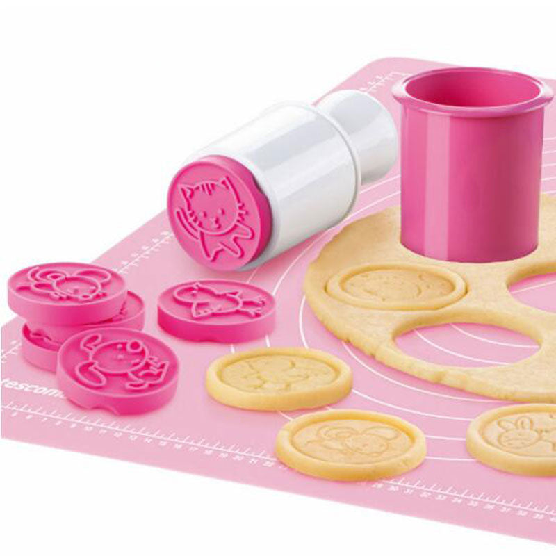 Antihaft-Keksstempel und Messer(5 Stile im Set)