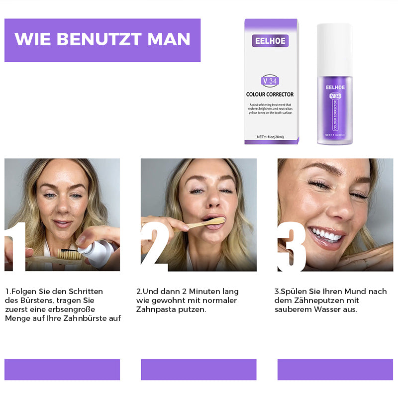 Aufhellende Zahnpasta