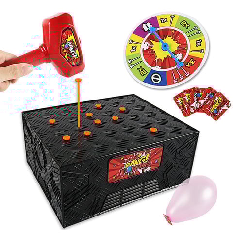 🎅Früh Weihnachtsverkauf 49% Rabatt💥Knock Box Blast Ballon Partyspielzeug