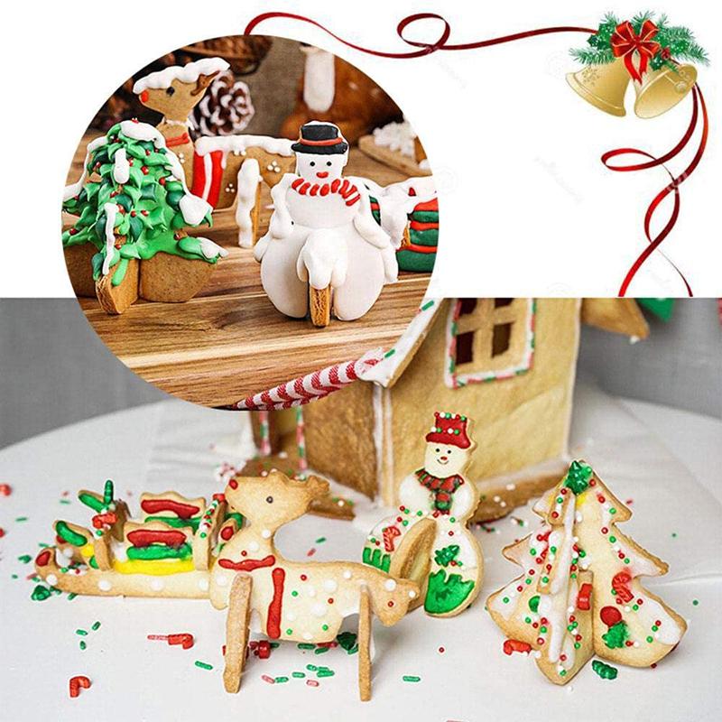 Weihnachtsplätzchenform aus rostfreiem Stahl