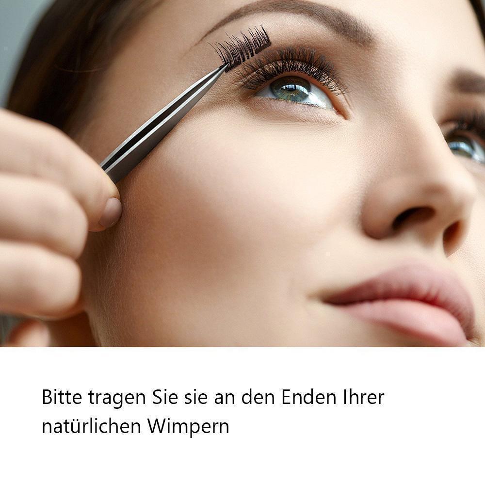 Magnetische Falsche Wimpern(4 Paar/8 Stücke)