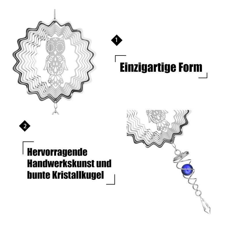 Windspiel aus Edelstahl