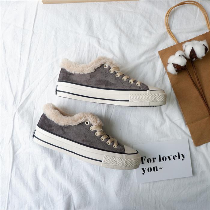 Damen Schneeschuhe Casual Plattform Turnschuhe