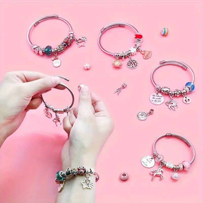 🎁2024-Weihnachtsverkauf mit 49% Rabatt🎉Das beste Geschenk für Kinder - 🎀DIY Wunderschönes Armband-Set