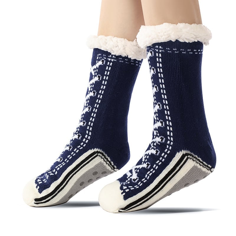 Ultra-dicke Kaschmir-Hausschuhsocken