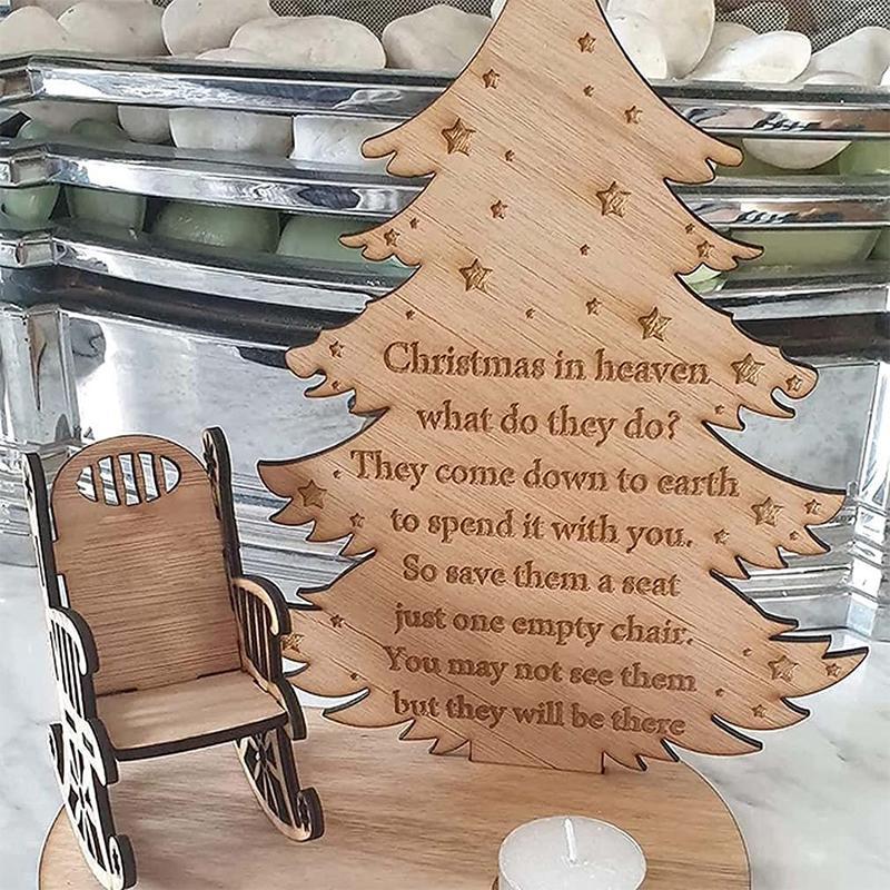 🔥LETZTER TAG DES AUSVERKAUFS 48% RABATT🔥Weihnachtsdekoration aus Holz