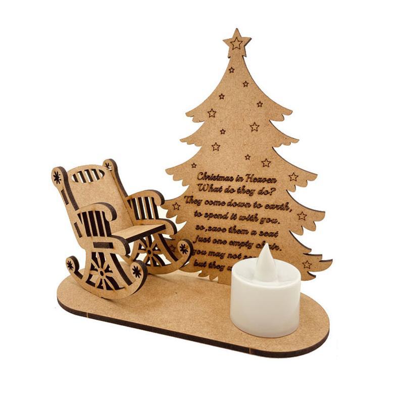 🔥LETZTER TAG DES AUSVERKAUFS 48% RABATT🔥Weihnachtsdekoration aus Holz
