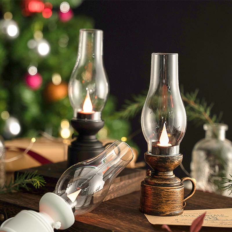 ✨🕯️Elektronische LED-Vintage-Petroleumlampe