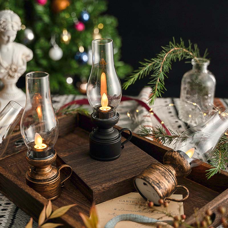 ✨🕯️Elektronische LED-Vintage-Petroleumlampe