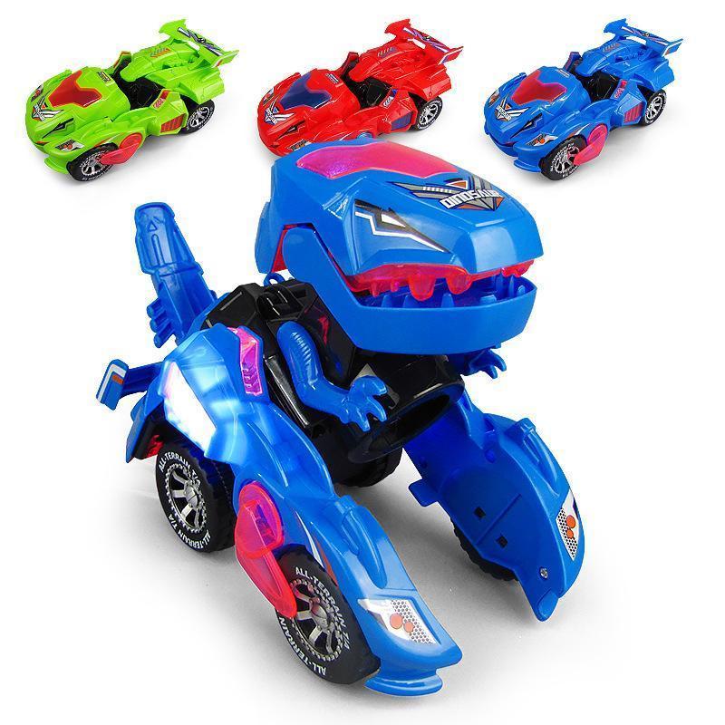 Transformieren Dinosaurier LED Auto (zufÀllige Farbe)