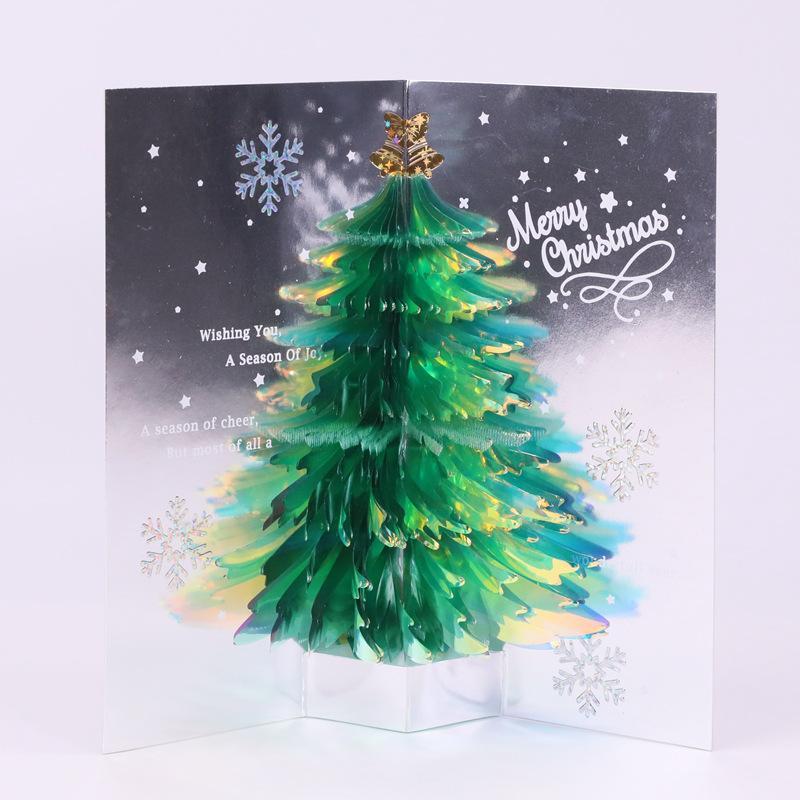 🎅(Früher Weihnachtsverkauf)Handgemachte 3D-Weihnachtsgrußkarte