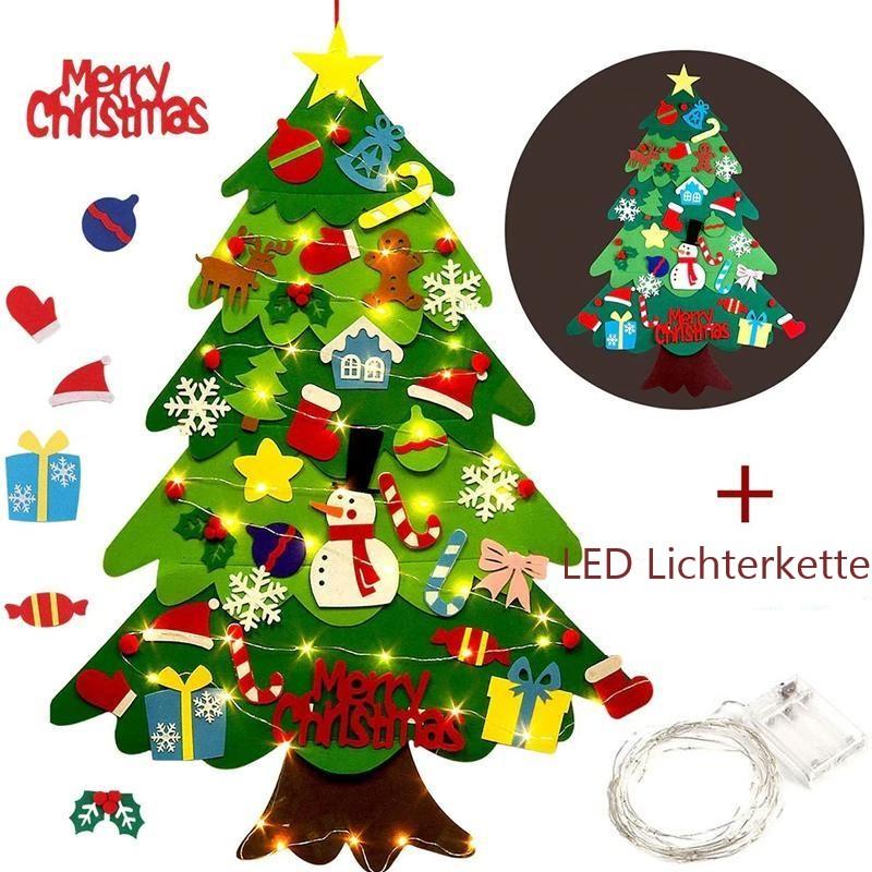 🎄Weihnachtsausverkauf 49% Rabatt🔥DIY Filz Weihnachtsbaum (2024 NEU AKTUALISIERT)