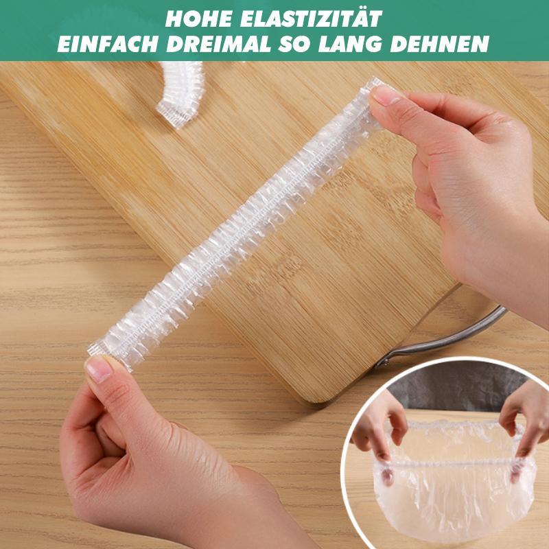 Benutzte Frischhaltefolie in der Familie(100 Stck )