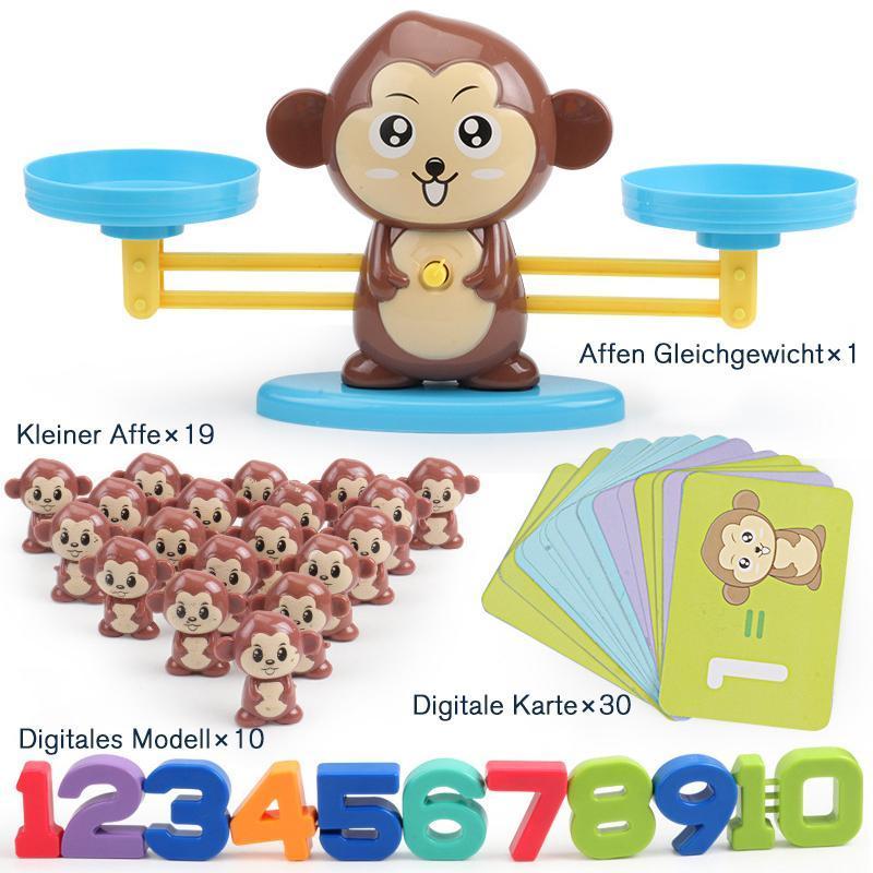 Affen Gleichgewicht : Cooles Mathe-Spiel fĂŒr die Kinder