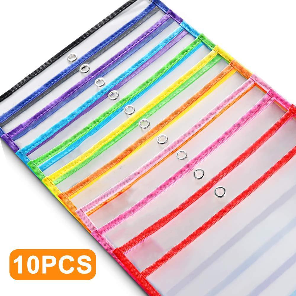Wiederverwendbare Dry Erase Taschen Set, ideal für Büro und Schule Arbeit