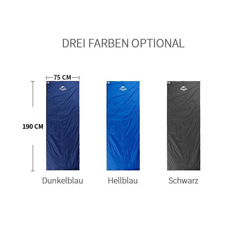 Leichter und tragbarer Schlafsack