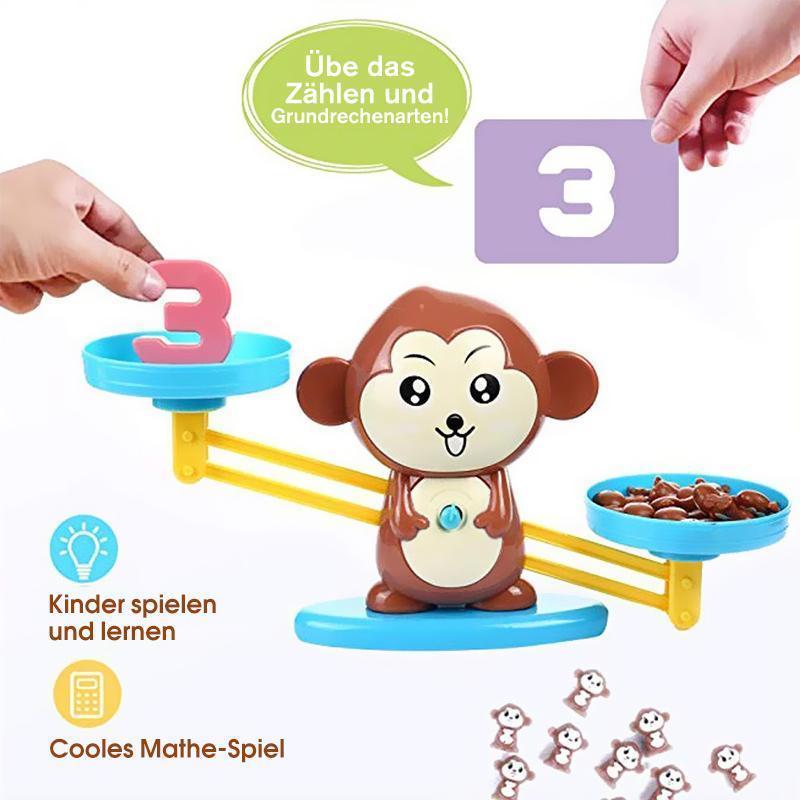 Affen Gleichgewicht : Cooles Mathe-Spiel fĂŒr die Kinder