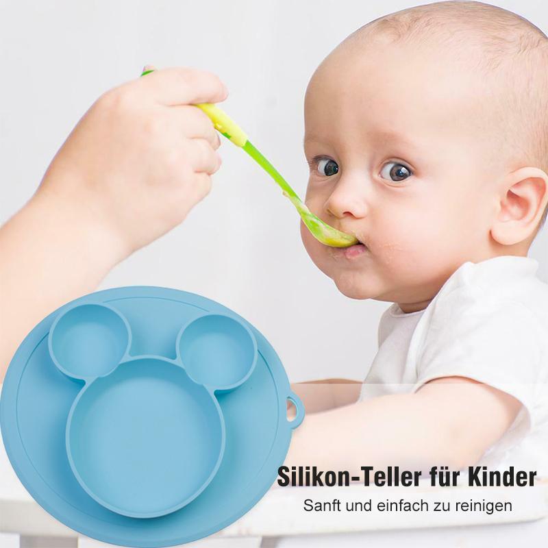 Silikon-Teller für Kinder
