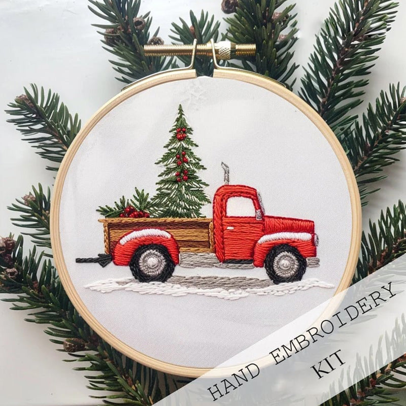 🎁Neuankömmling zu Weihnachten🎄Weihnachts Stickerei Set