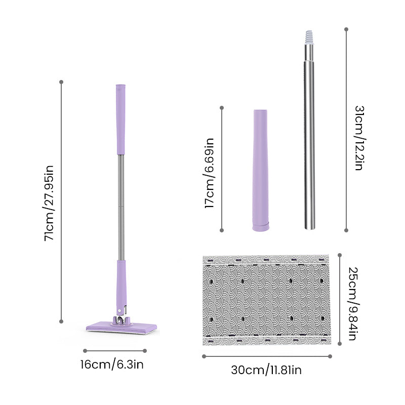 💥Automatischer Mini-Mopp zum Wechseln von Tüchern