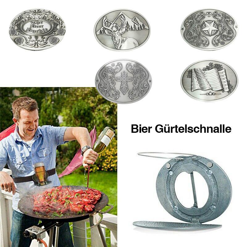 Retro Metall Bier Gürtelschnalle,befreien Hände