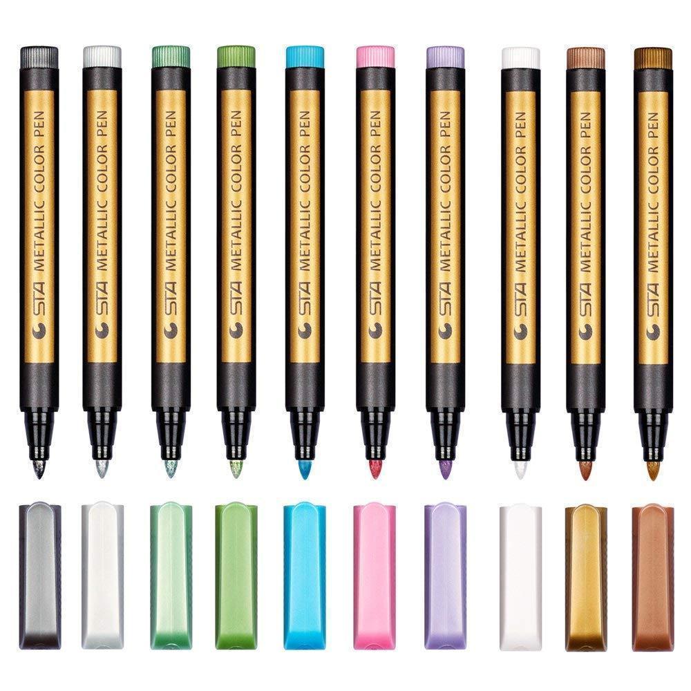 Wasserdichte Paint Marker Stifte(Anzug mit 10 Farben)