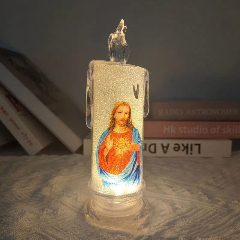 🔥heißer Verkauf 49% Rabatt🙏Flammenlose LED-Gebetskerzen