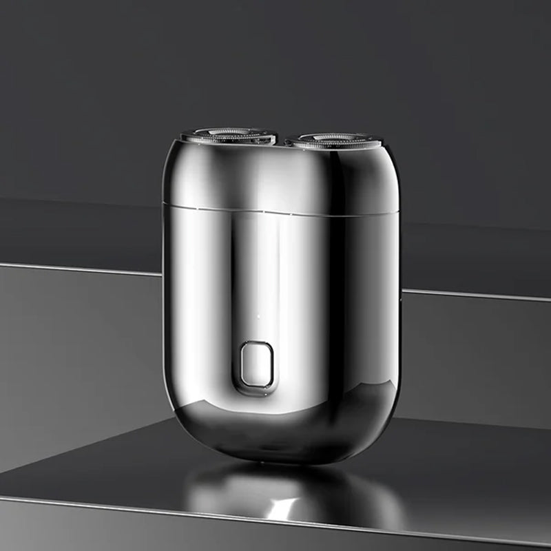 Wiederaufladbarer, wasserdichter, kompakter Elektrorasierer für Zuhause, Auto, Reisen