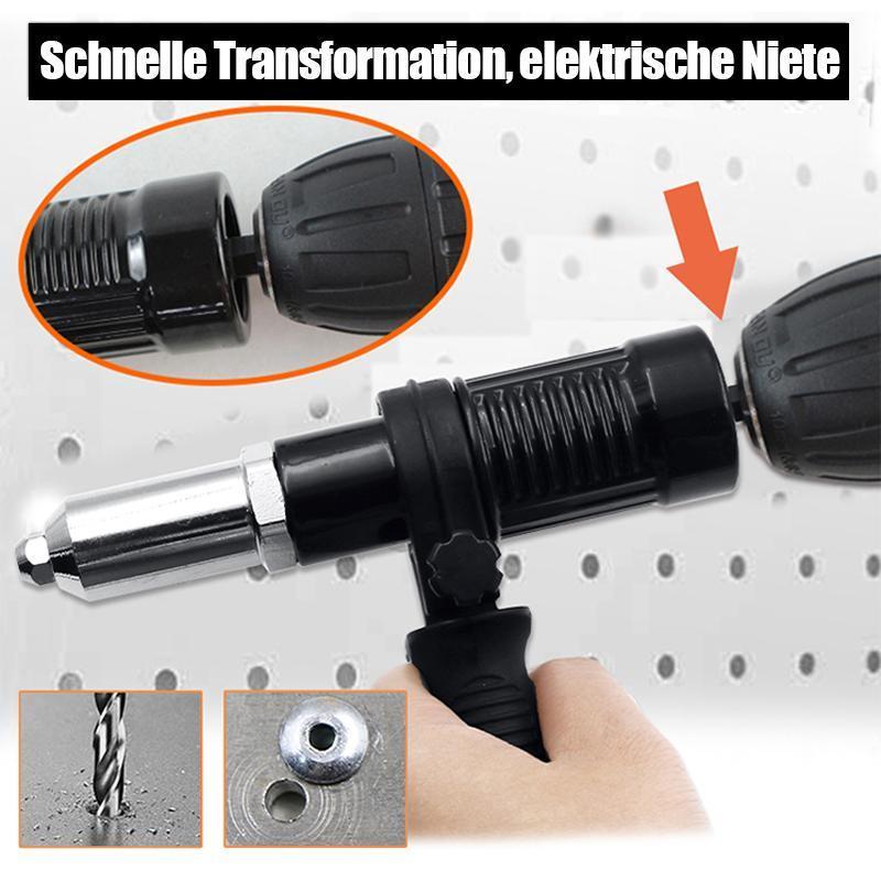 ăđ„50% RABATT đ„ăProfessionelles Nietpistolen-Adapter-Kit đ Mit 4 Stk. Verschiedene DĂŒsenschrauben