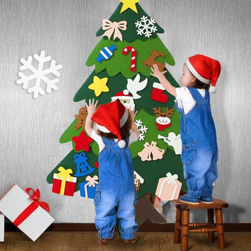 🎄Weihnachtsausverkauf 49% Rabatt🔥DIY Filz Weihnachtsbaum (2024 NEU AKTUALISIERT)