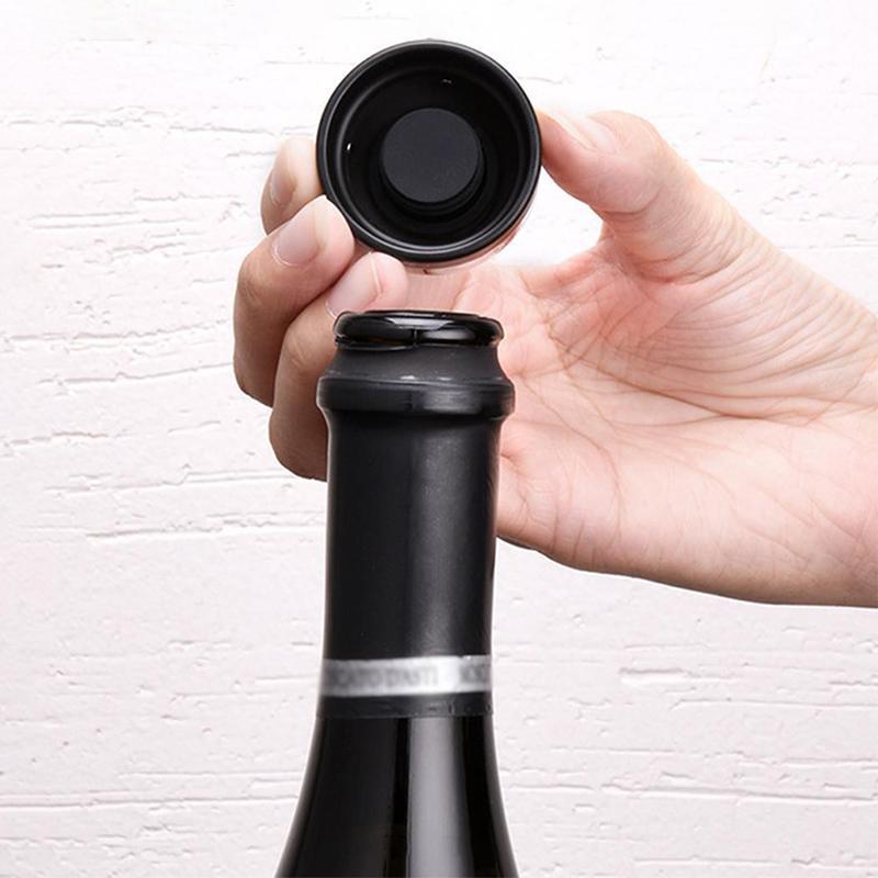 🎅(Weihnachtsvorverkauf - 50 % Rabatt)🎄 Silikonversiegelter Wein- und Sektverschluss (KAUFEN SIE 1, ERHALTEN SIE 1 KOSTENLOS)