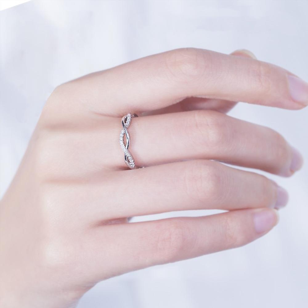 Verdrehen-Ring,Twist-Ring,Diamant-Ring