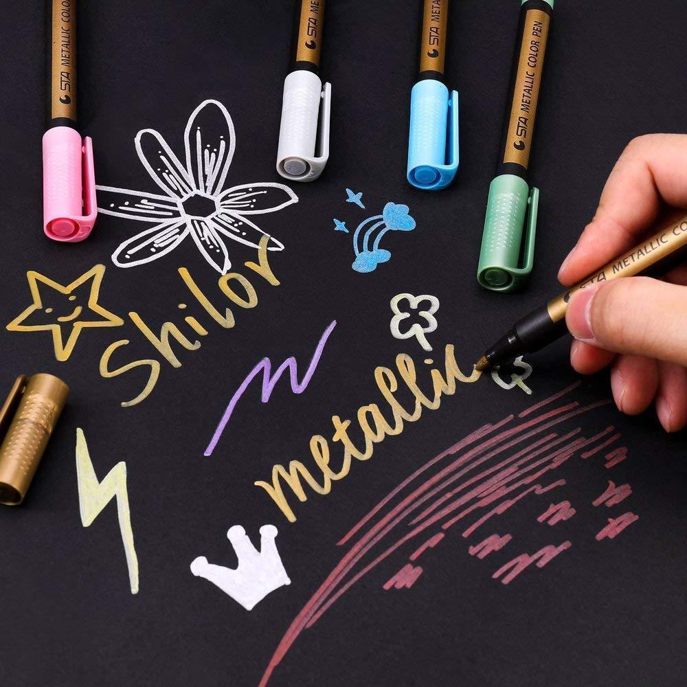 Wasserdichte Paint Marker Stifte(Anzug mit 10 Farben)
