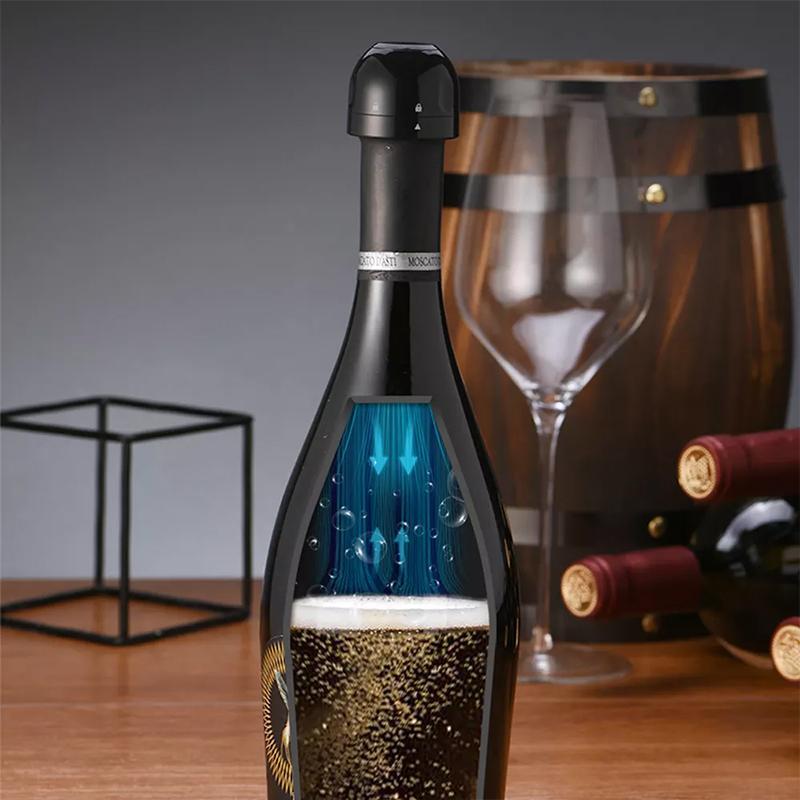 🎅(Weihnachtsvorverkauf - 50 % Rabatt)🎄 Silikonversiegelter Wein- und Sektverschluss (KAUFEN SIE 1, ERHALTEN SIE 1 KOSTENLOS)