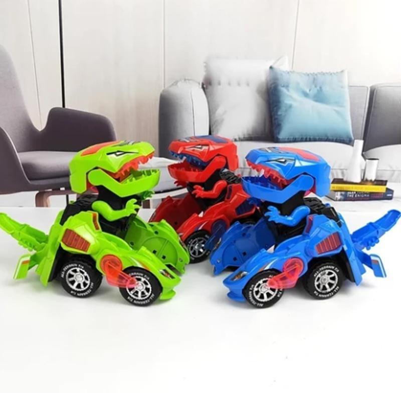 Transformieren Dinosaurier LED Auto (zufÀllige Farbe)