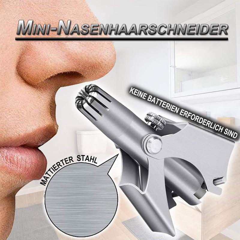 Mini-Nasenhaarschneider mit Reinigungsbürste