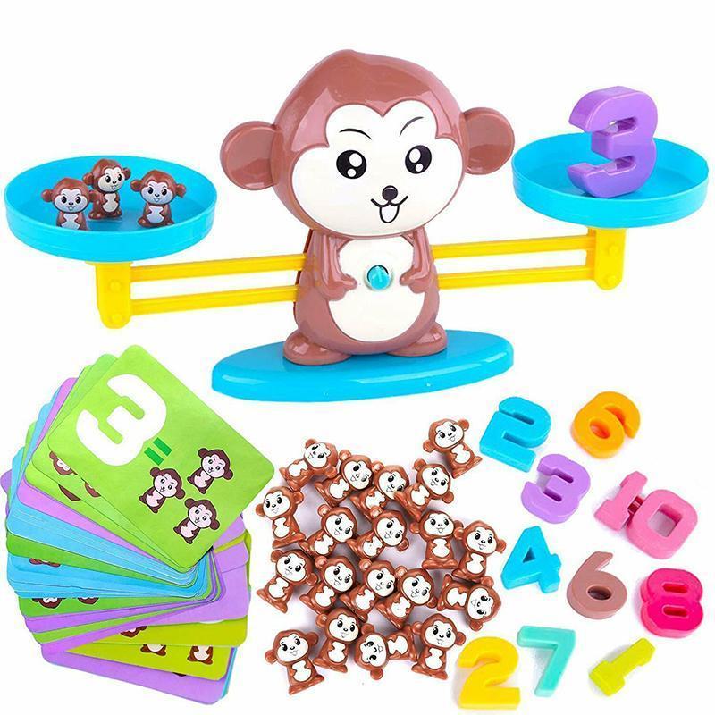 Affen Gleichgewicht : Cooles Mathe-Spiel fĂŒr die Kinder