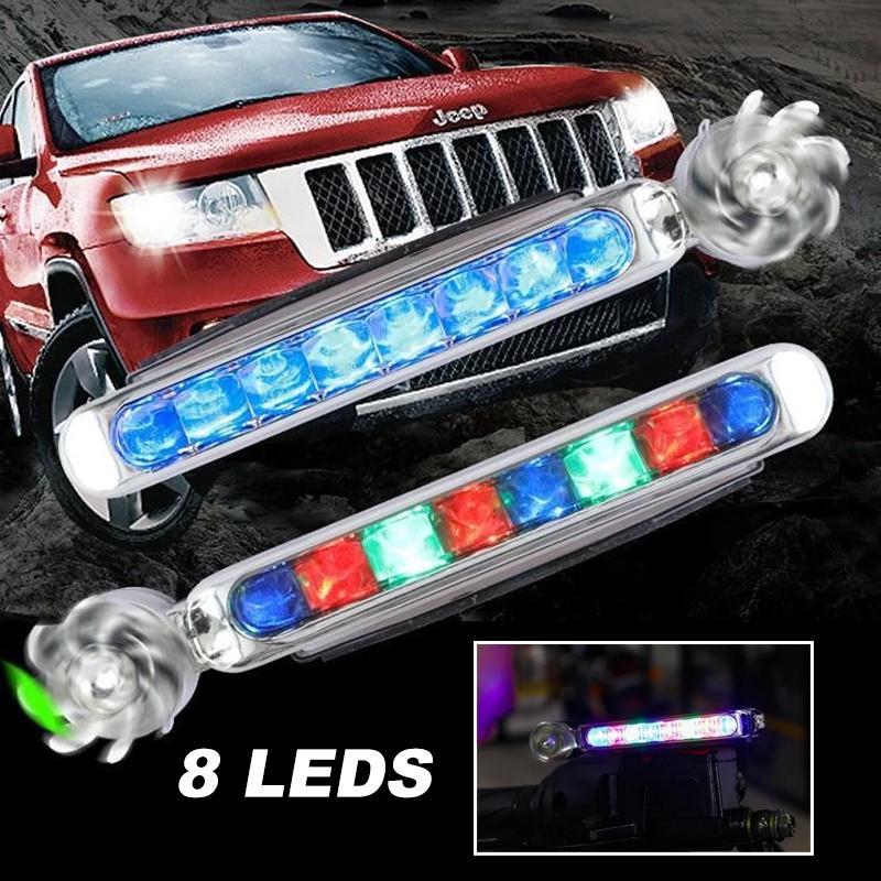 Auto LED dekorative Lichter Windlichter,2 Stücke