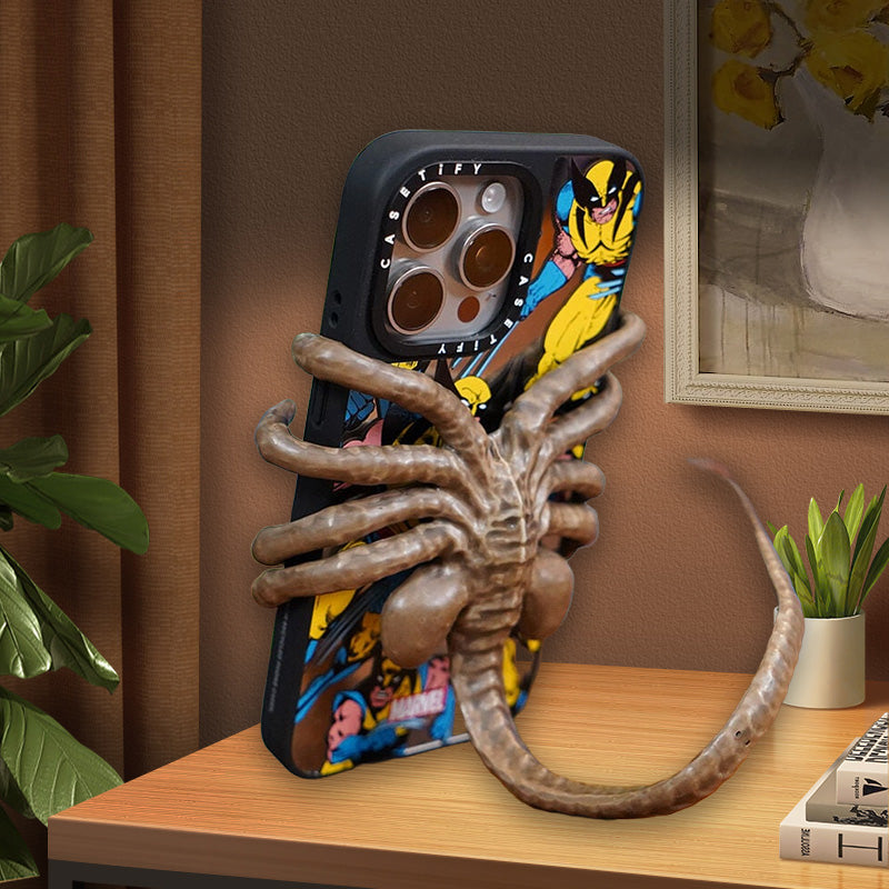 🔥heißer Verkauf 49% Rabatt🕷️Schrecklicher Facehugger-Handy-Halter