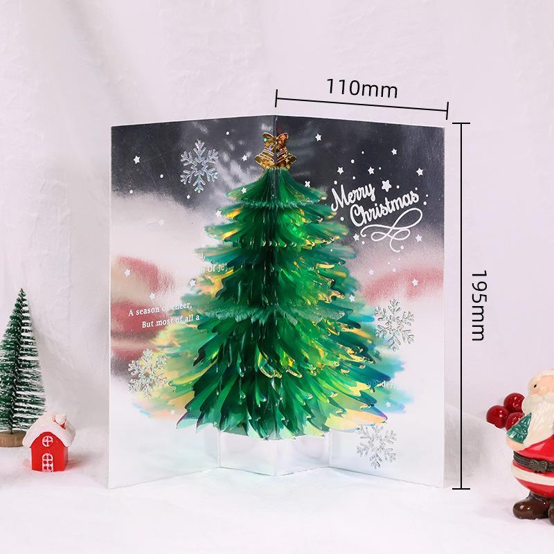 🎅(Früher Weihnachtsverkauf)Handgemachte 3D-Weihnachtsgrußkarte