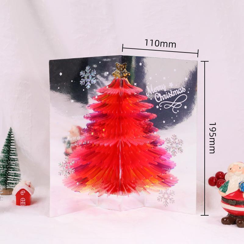 🎅(Früher Weihnachtsverkauf)Handgemachte 3D-Weihnachtsgrußkarte