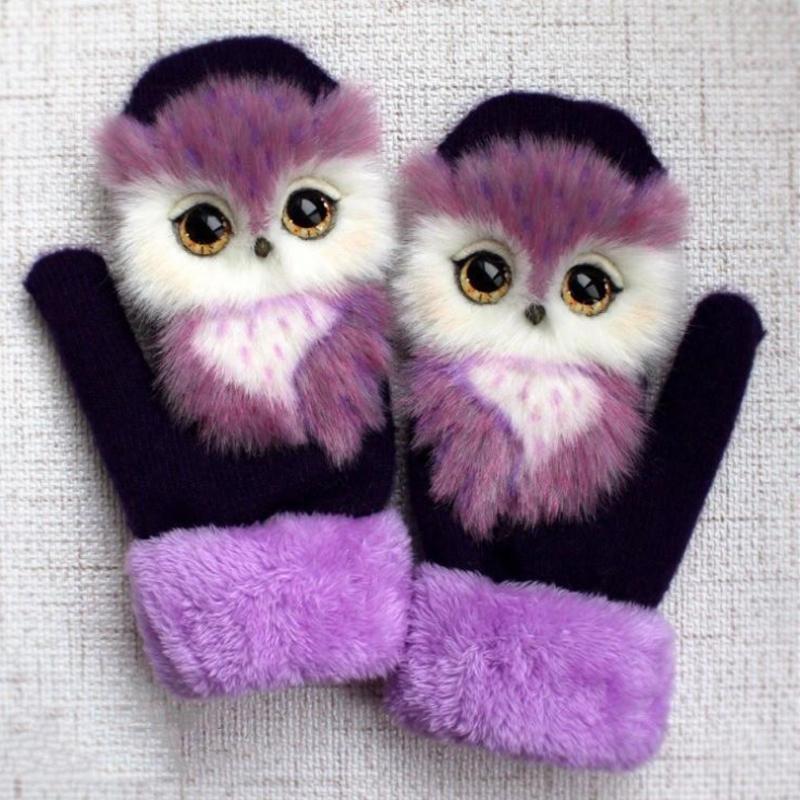 Cartoonhandschuhe Tierhandschuhe