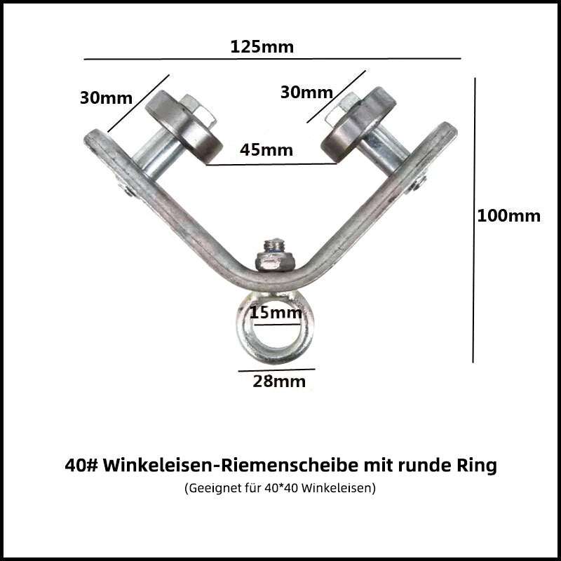 đ„Winkeleisenbahn AufhĂ€ngerolleđ„