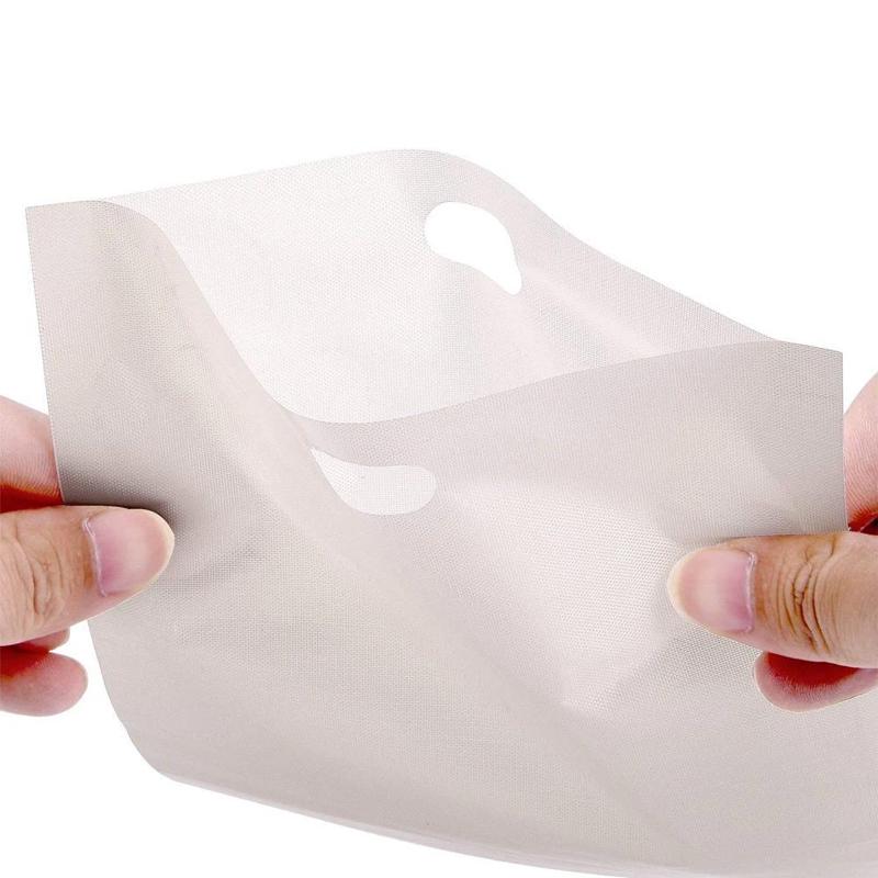 Bequee Antihaft Toastabags für Mikrowelle, Wiederverwendbar, 5er-Paket