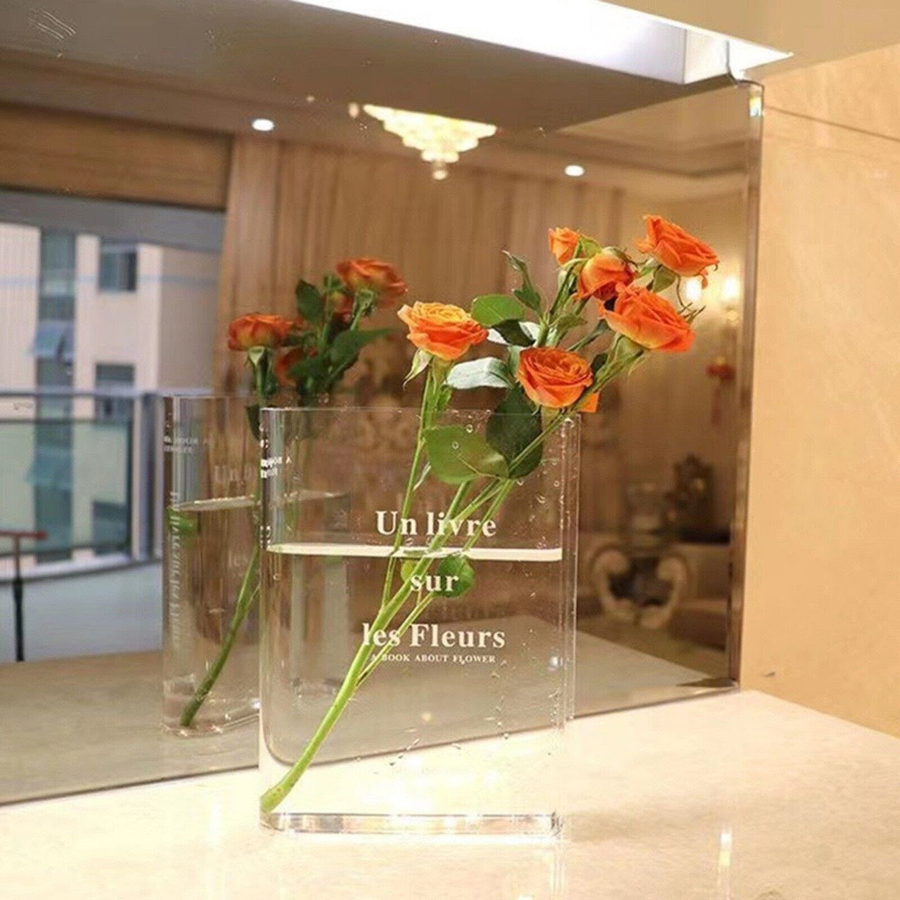 🌷Buchförmige Vase aus Acryl🌷