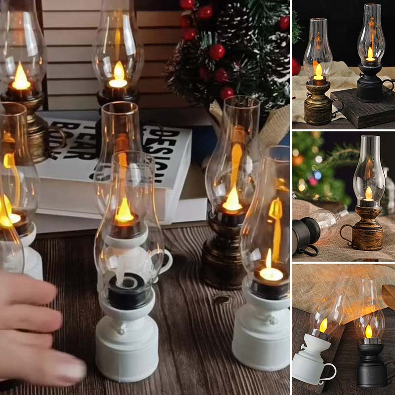 ✨🕯️Elektronische LED-Vintage-Petroleumlampe