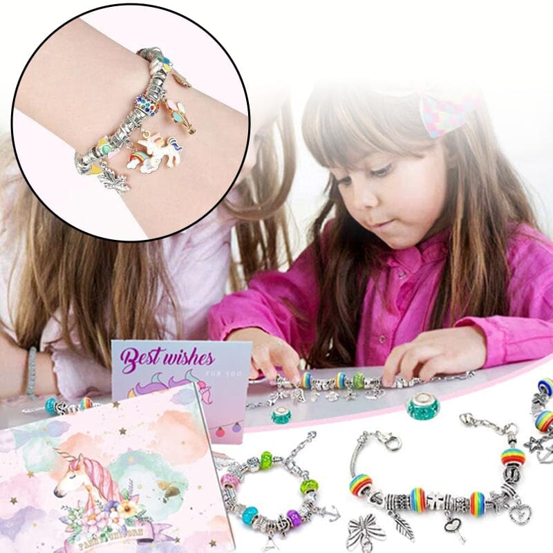 🎁2024-Weihnachtsverkauf mit 49% Rabatt🎉Das beste Geschenk für Kinder - 🎀DIY Wunderschönes Armband-Set