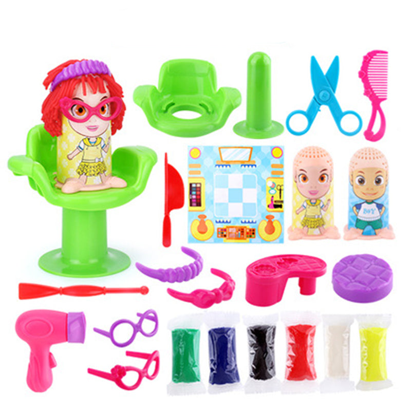 Friseursalon-Spielzeug-Satz